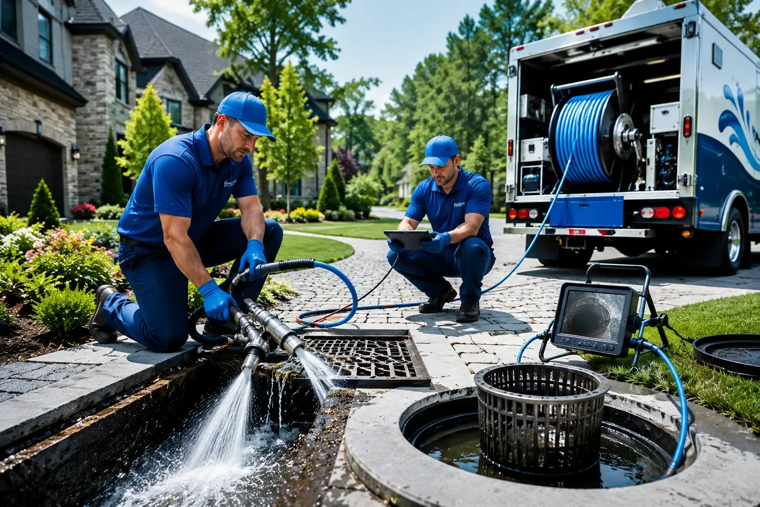 Local outdoor drain cleaning professionals in Webberville, MI