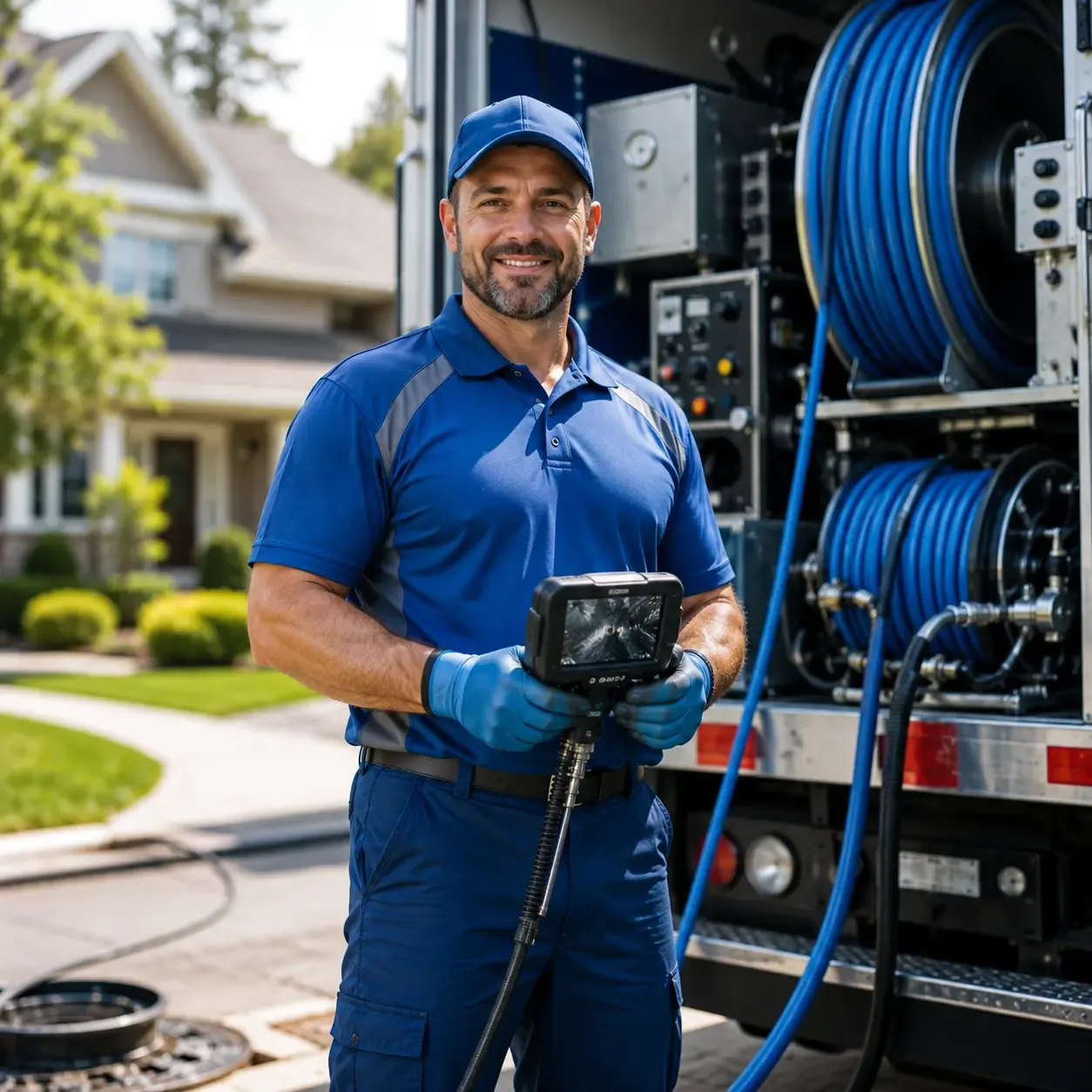 Local outdoor drain cleaning specialists in Webberville, MI